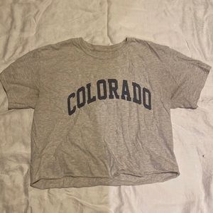 Cropped Colorado Tee